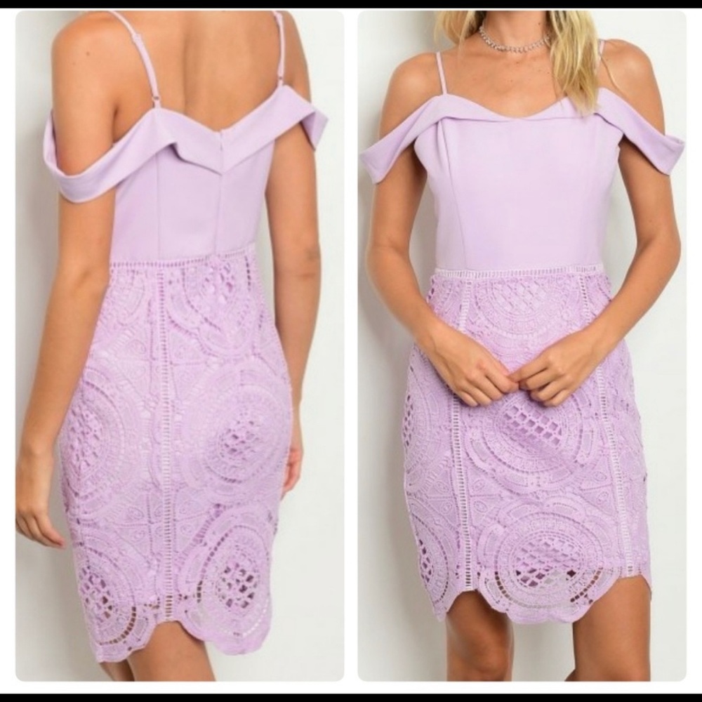 off the shoulder dress